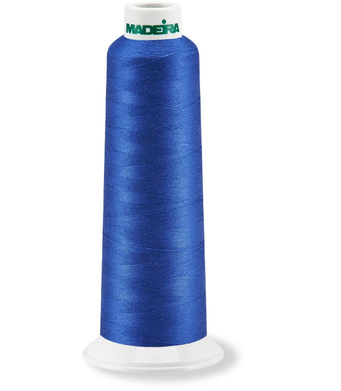 Madeira AeroQuilt 40 - Premium Longarm Quilting Thread, 9660 Royal Blue Thread Madeira