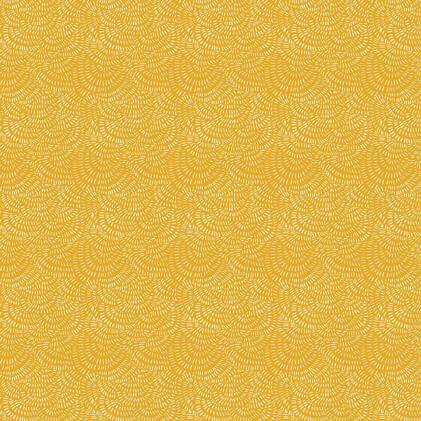 Crimp Mimosa DRR2293 Fabrics Dear Stella