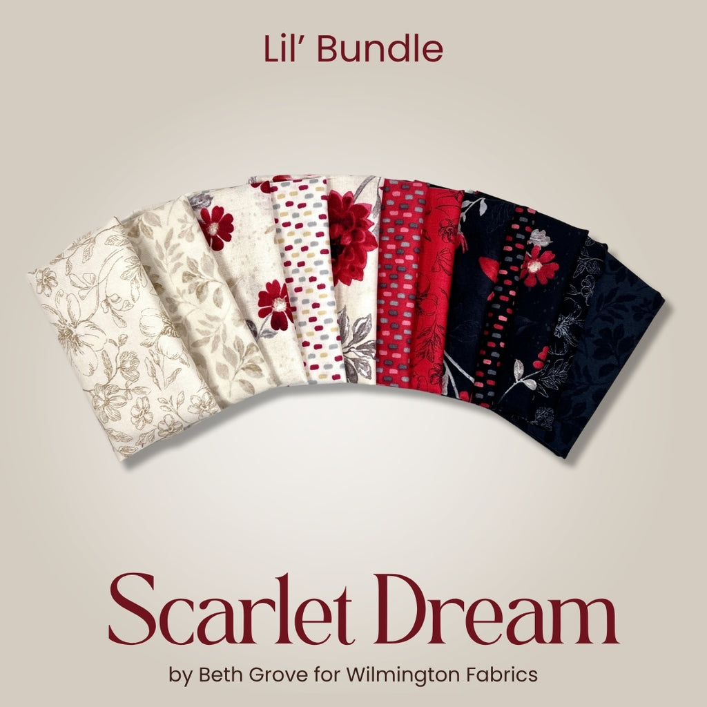 Scarlet Dreams Lil' Bundle Fabrics Wilmington