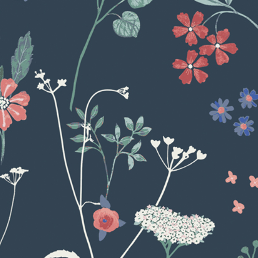 Barcelona Gaudi's Garden 108" Wide Backing Fabric - WIDE-BRC-98 - 2 YARD CUT Fabrics Art Gallery