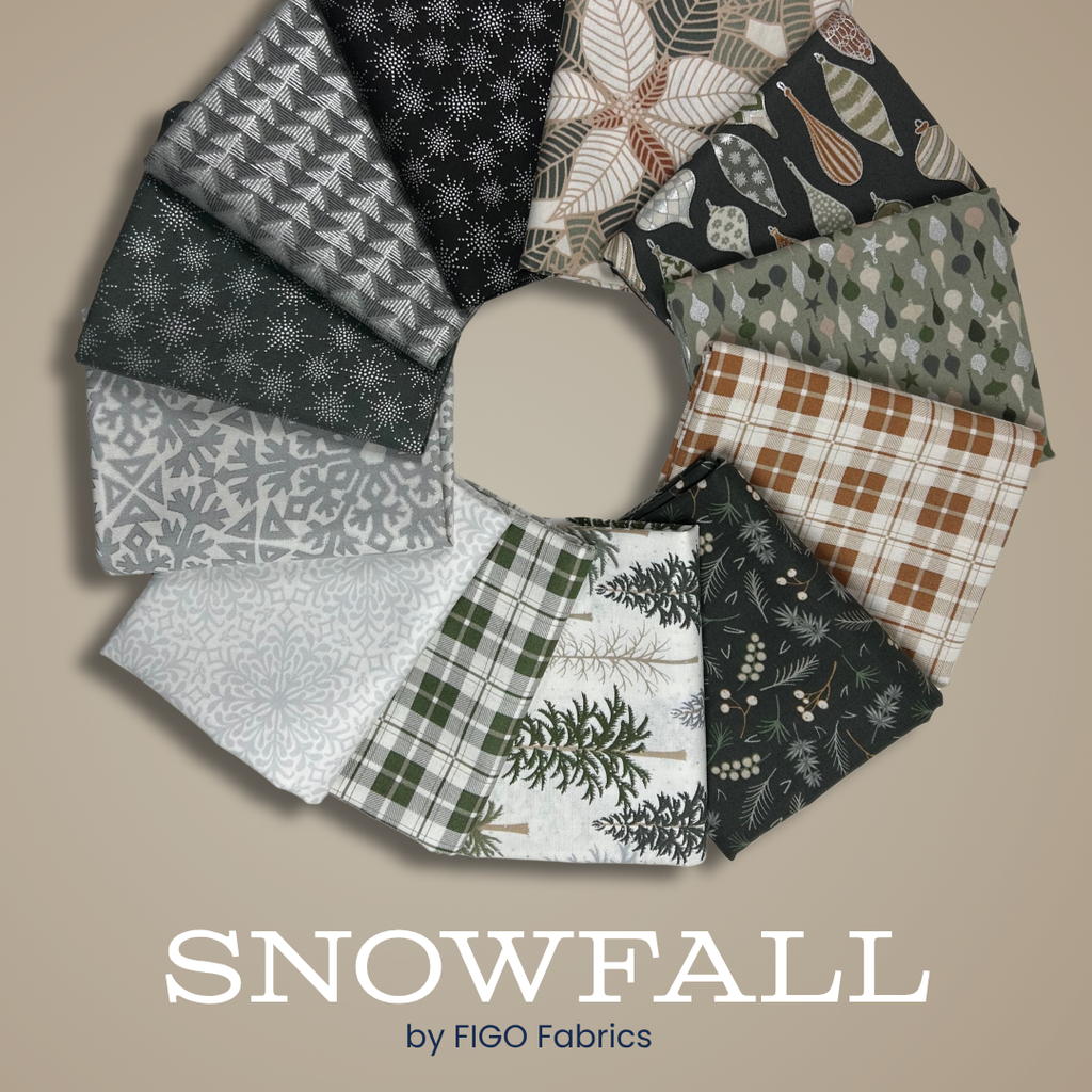 Snowfall Half Yard Bundle Fabrics Figo
