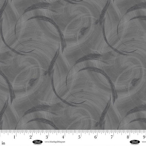 Blank Quilting Spin Flannel Gray 108" Wide Backing Fabric - 3995F-95 - 3 YARD Fabrics Blank