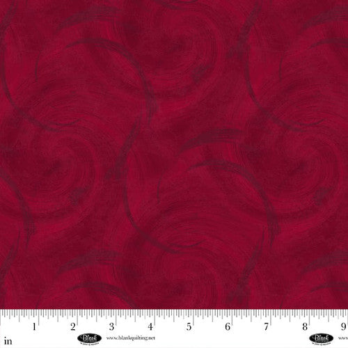 Blank Quilting Spin Flannel Red 108" Wide Backing Fabric - 3995F-85 - 3 YARD Fabrics Blank