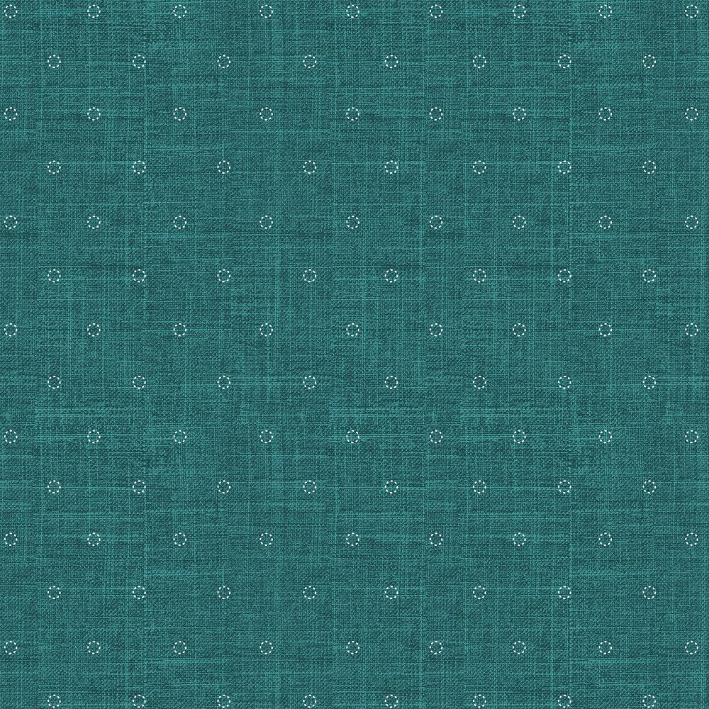 Stash Stitches Teal 92021-64 Fabrics Figo   
