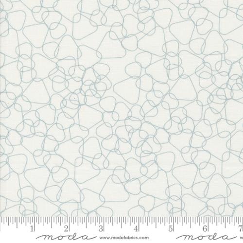 Moda Fabrics Still More Paper Geometrics White 1876-11 - 3 YARD CUT Fabrics Moda Fabrics