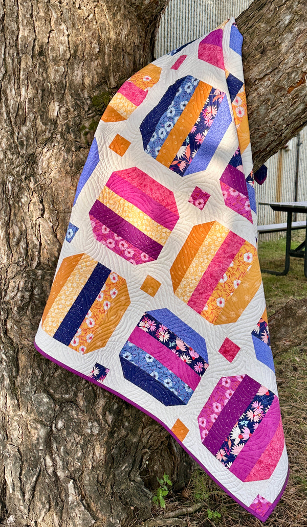 Strip Off Quilt Pattern 136