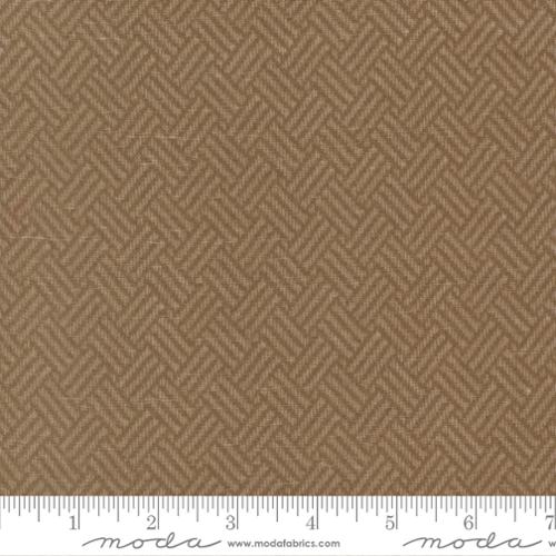 Prairie Gatherings Flannel Teak 108" Wide Backing Fabric - 108033-14F - 2 YARD CUT Moda Fabrics Fabrics Moda Fabrics
