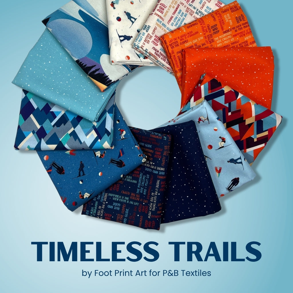 Timeless Trails Half Yard Bundle Fabrics P&B Textiles