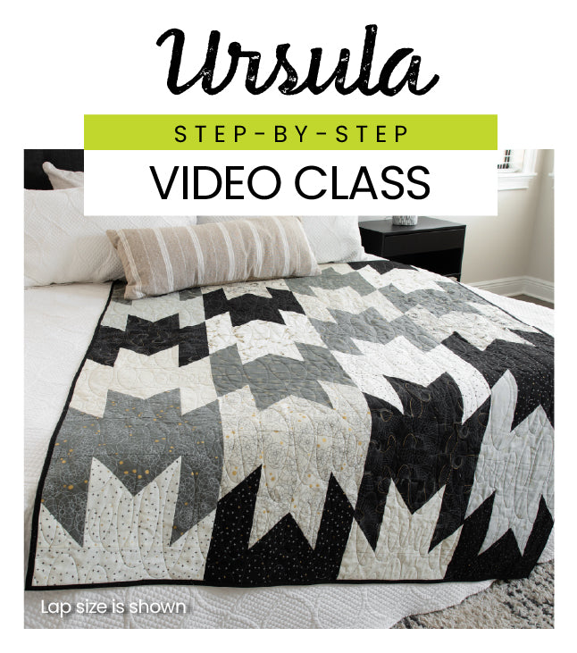 Ursula Video Class - Stripology Quickies Club Pattern GE Designs