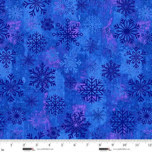Studio E Fabrics Snowburst Admiral 108" Wide Backing Fabric - 8398-77 - 3 YARD Fabrics Studio E Fabrics