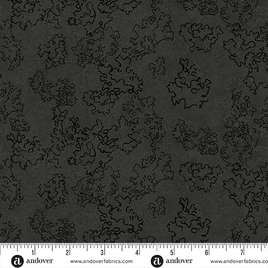 Andover Fabrics Heima Lichen Obsidian - A-1634-K - 3 YARD CUT Fabrics Andover Fabrics