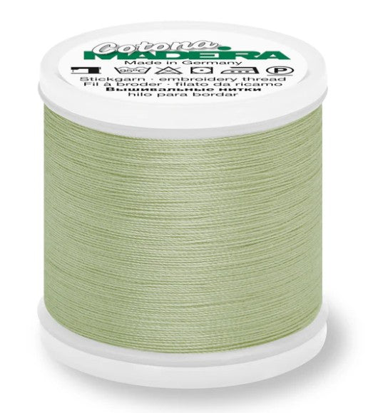 Madeira Cotona 30 - Premium Cotton Quilting & Sewing Thread, 775 Avocado Thread Madeira