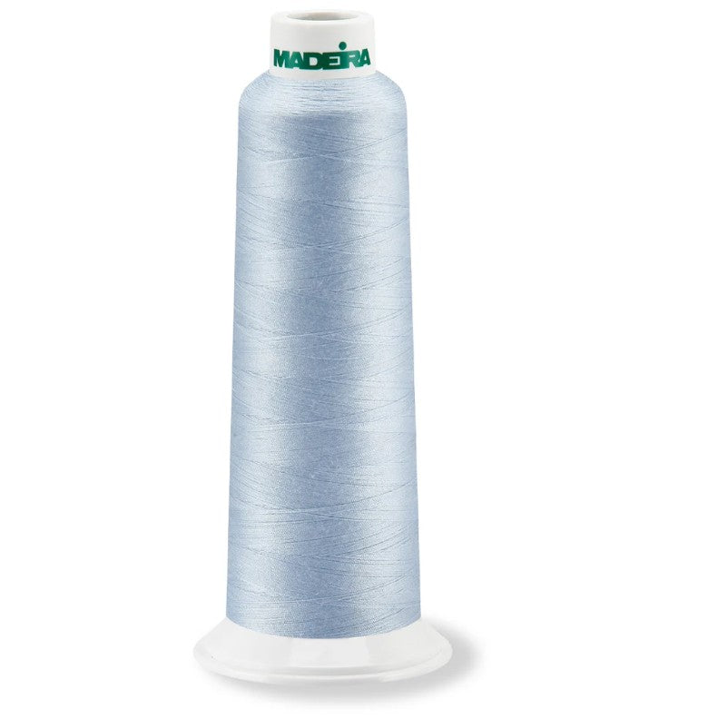 Madeira AeroQuilt 40 - Premium Longarm Quilting Thread, 9320 Baby Blue Thread Madeira