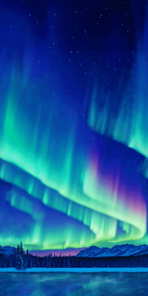 Cosmic Flow Blue Green 108" Wide Backing Fabric - 8458 76 - 3 YARD CUT - Studio E Fabrics Fabrics Studio E Fabrics