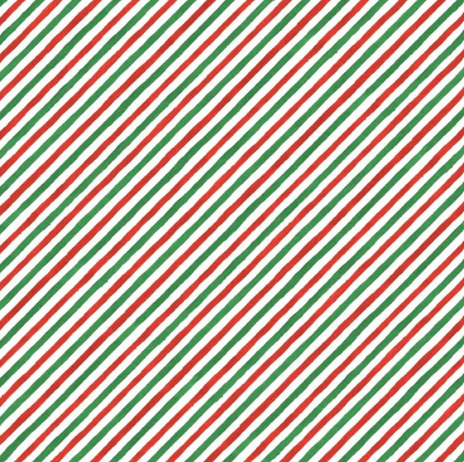Merry Gnome-ments Diagonal Stripe Green 39897-137 Fabrics Wilmington