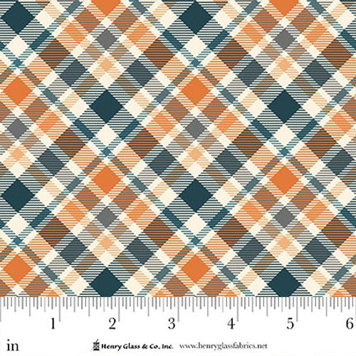 Ghosts in the Graveyard Bias Plaid Glow 2025G-39Multi Fabrics Henry Glass