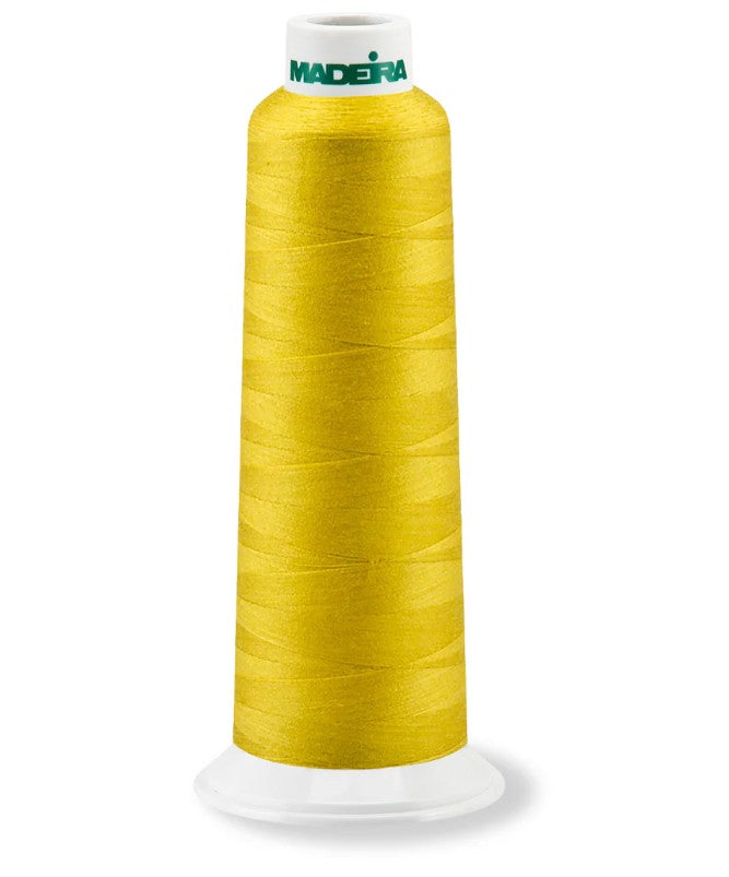 Madeira AeroQuilt 40 - Premium Longarm Quilting Thread, 8700 Gold Thread Madeira
