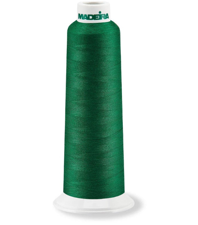 Madeira AeroQuilt 40 - Premium Longarm Quilting Thread, 8500 Grass Green Thread Madeira