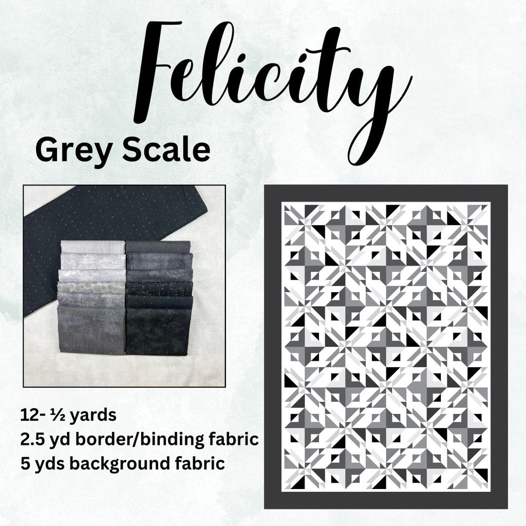 Felicity- Grey Scale Fabrics GE Designs