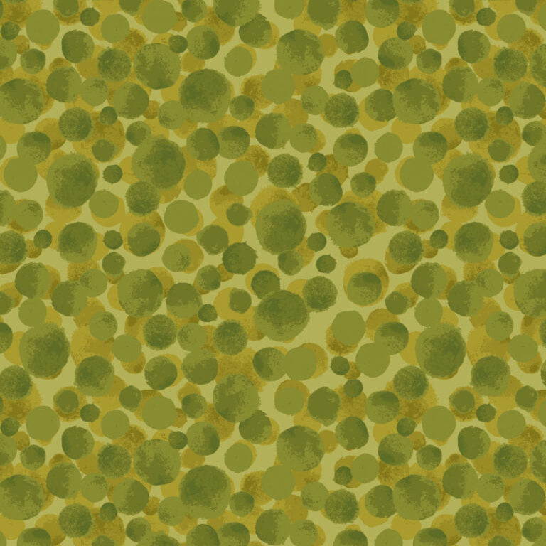 Bumbleberries Leafy Green BBS6 Fabrics Lewis & Irene
