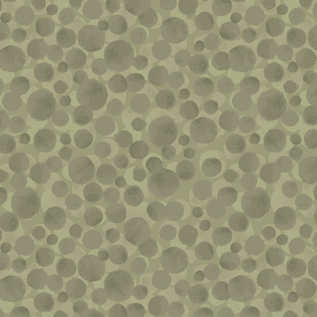 Bumbleberries Light Sage Flannel BBF05 Fabrics Lewis & Irene