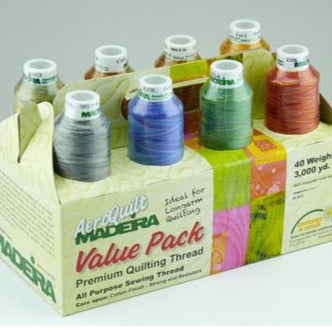 Aeroquilt Vareigated 8-Cone Value Pack Madeira