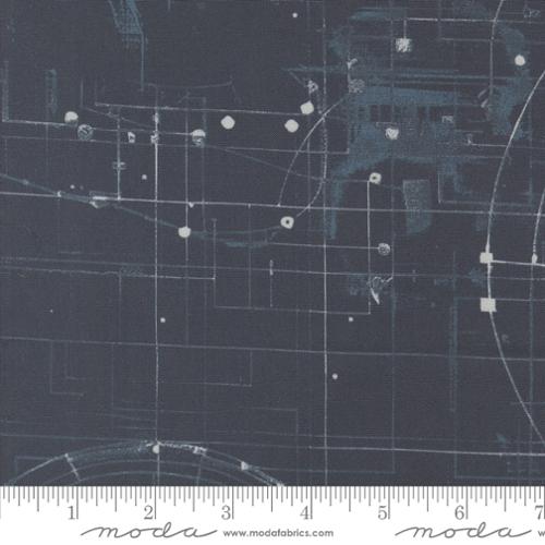 Moda Fabrics Modern Backgrounds Navy 108" Wide Backing Fabric -108027-14 - 2 YARD Fabrics Moda Fabrics