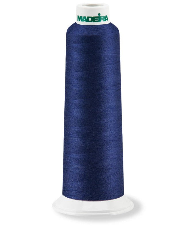 Madeira AeroQuilt 40 - Premium Longarm Quilting Thread, 8420 Navy Blue Thread Madeira
