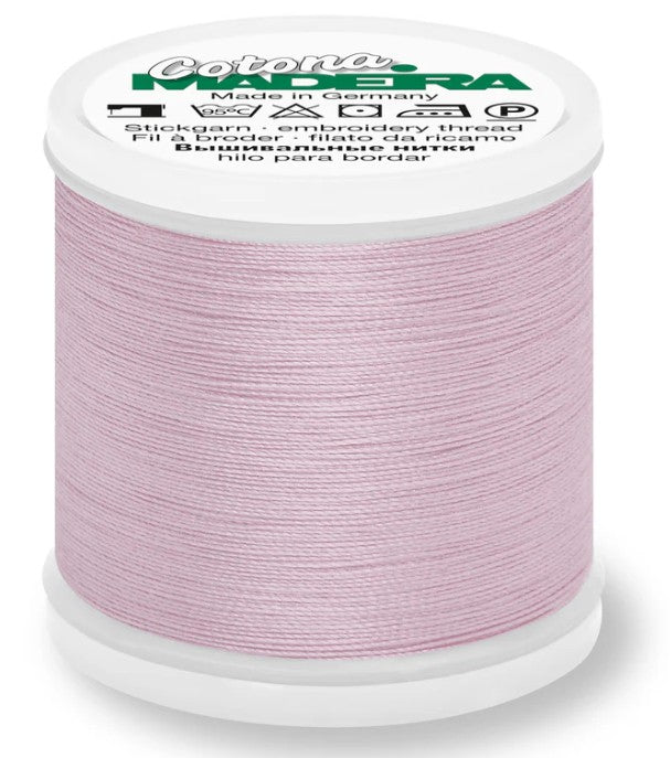 Madeira Cotona 30 - Premium Cotton Quilting & Sewing Thread, 640 Pale Lavender Thread Madeira