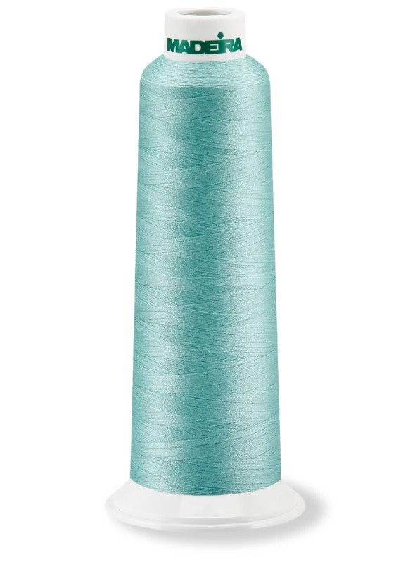 Madeira AeroQuilt 40 - Premium Longarm Quilting Thread, 8730 Turquoise Thread Madeira