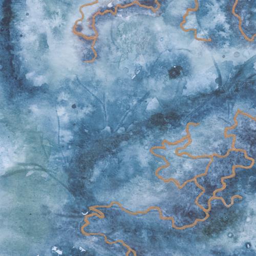 Moda Fabrics Wanderlust River (Blue) 108" Wide Backing Fabric - 108031-13 - 3 YARD Fabrics Moda Fabrics