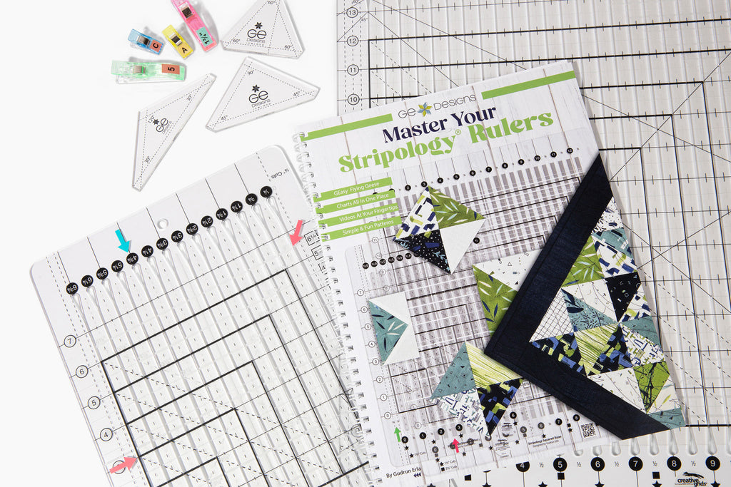 Master Your Stripology Rulers Book GE-517 Book GE Designs