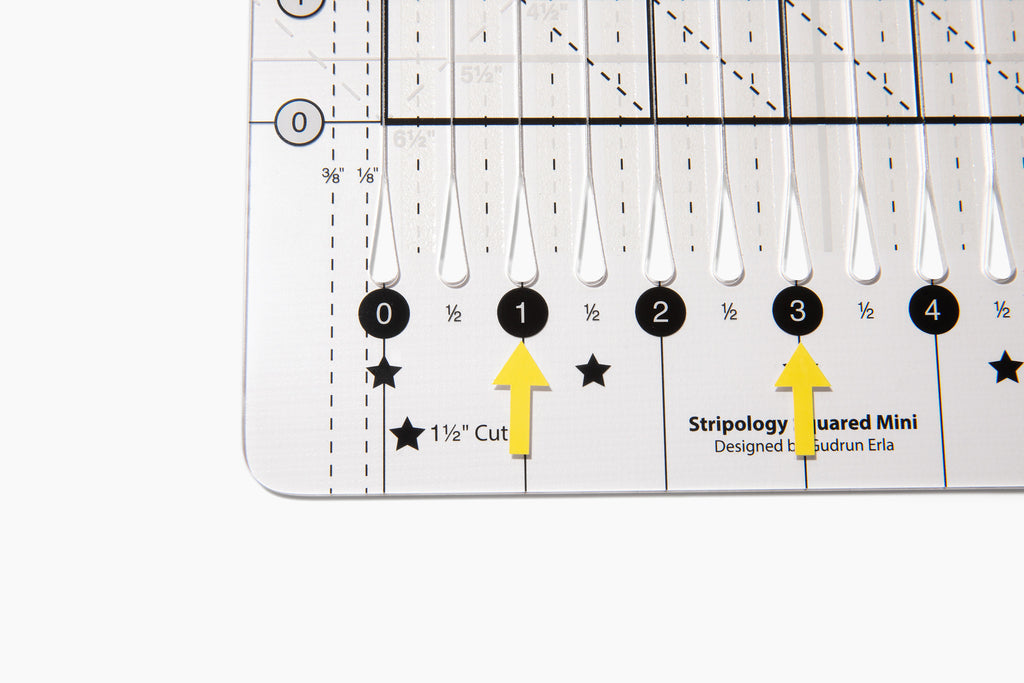 GEasy Ruler Stickers - Fruity Fiesta palette GE-1101 Tool GE Designs
