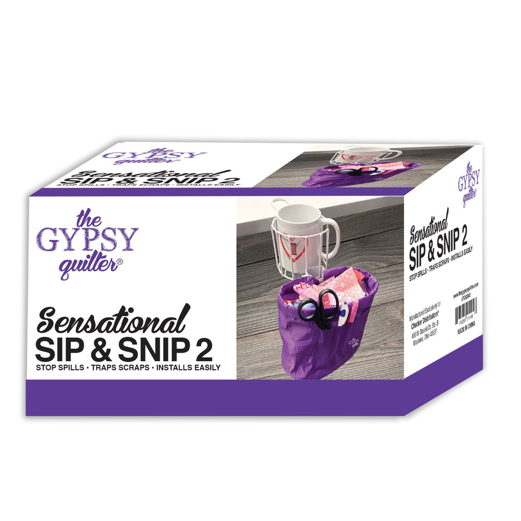 The Gypsy Quilter Sensational Sip and Snip 2.0 TGQ040 Tool Checker